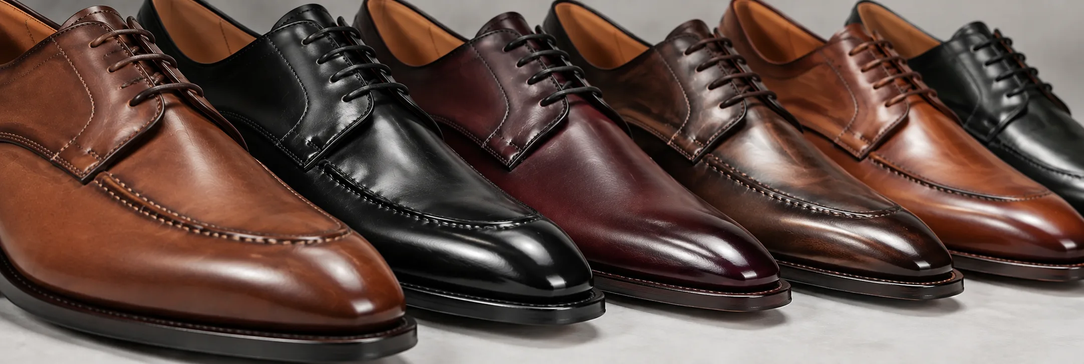 Men's Derby shoes, hand-welted by Handsole