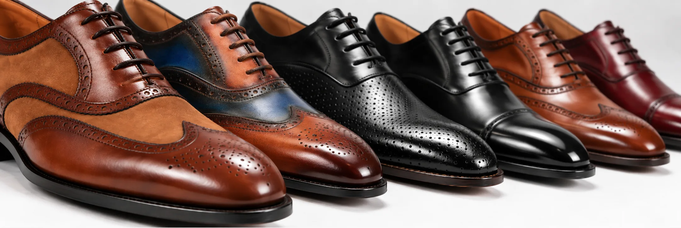 Men's Oxford shoes, hand-welted by Handsole