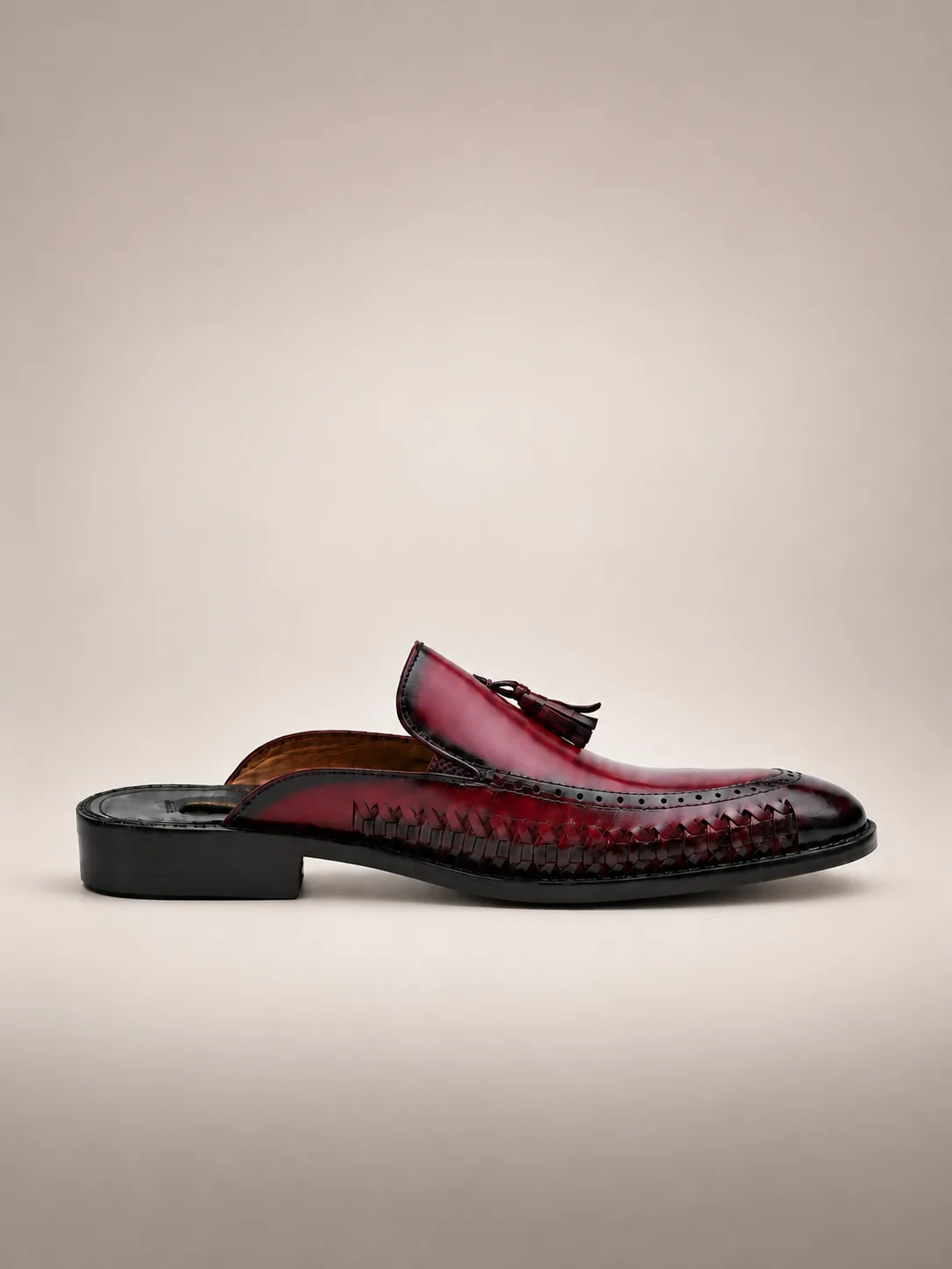 Backless Loafers — Handsole handmade leather shoes
