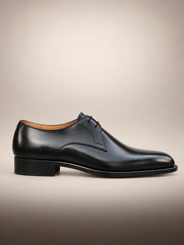 Men's leather Derby shoes